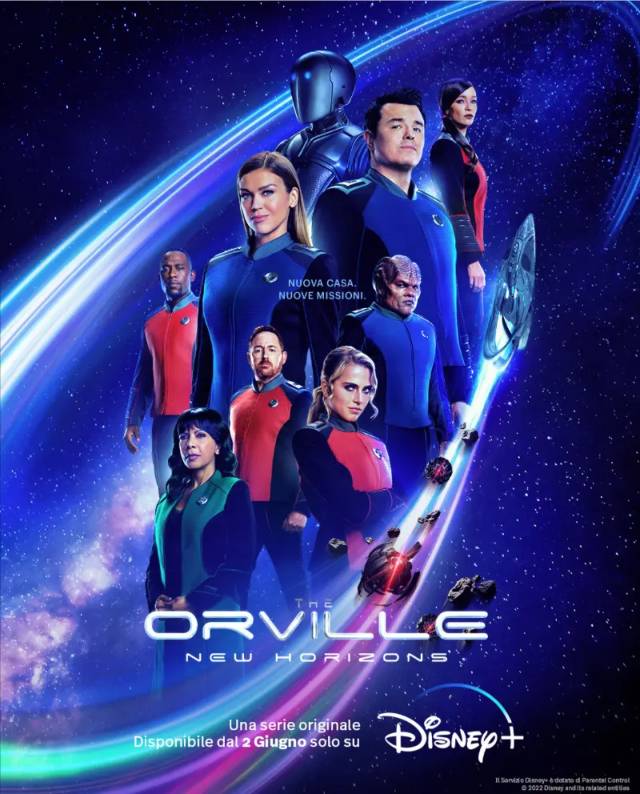 The Orville, poster promozionale di Disney+